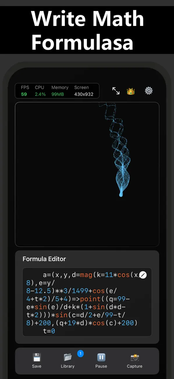 #4. CodeArt - Processinng IDE (iOS) โดย: TidalAurum, LLC