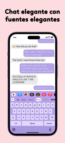 Fonts Teclado para iPhone,iPad screenshot 4