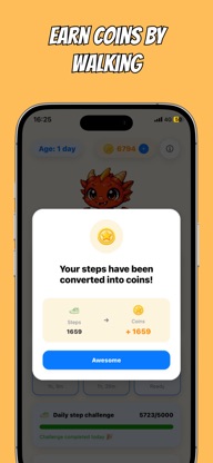 Walking Game: STEPcare screenshot 1