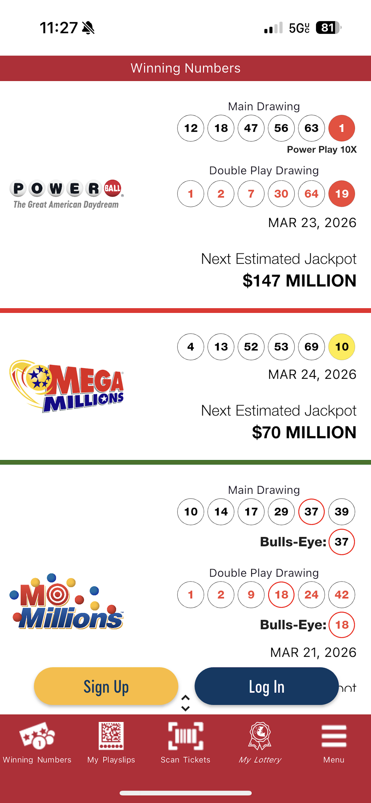 Missouri Lottery Official App