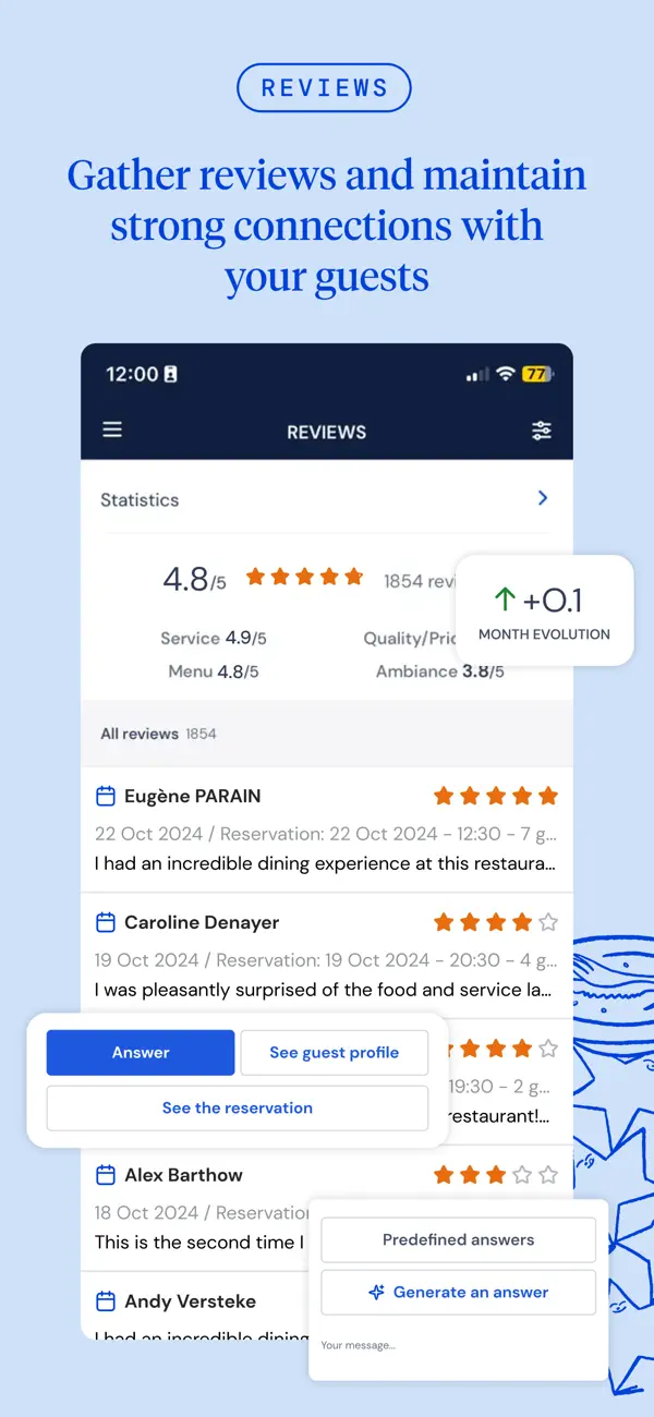 #4. ZenchefOS for Restaurants (iOS) 来自: Zenchef