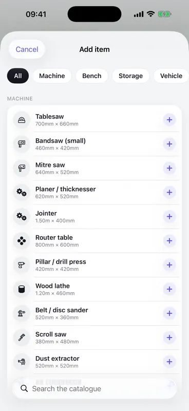 Workshop Planner: Shop Layout screenshot 3 of 4