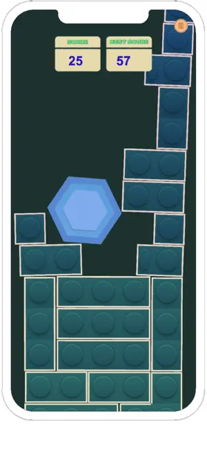 Tower of Hexagons screenshot 1