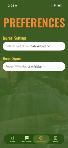 The Glorious Whiskey Journal Screenshot 9 of 9