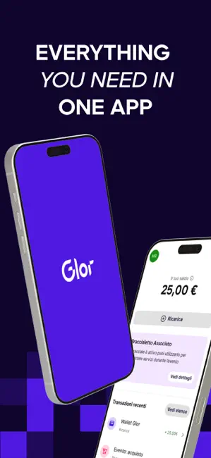 Glor App iPhone screenshot 1