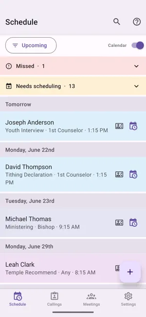 Leadership Tracker screenshot 3