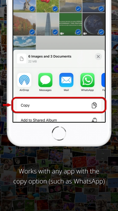 AppToCloud - Copy to cloud Screenshot