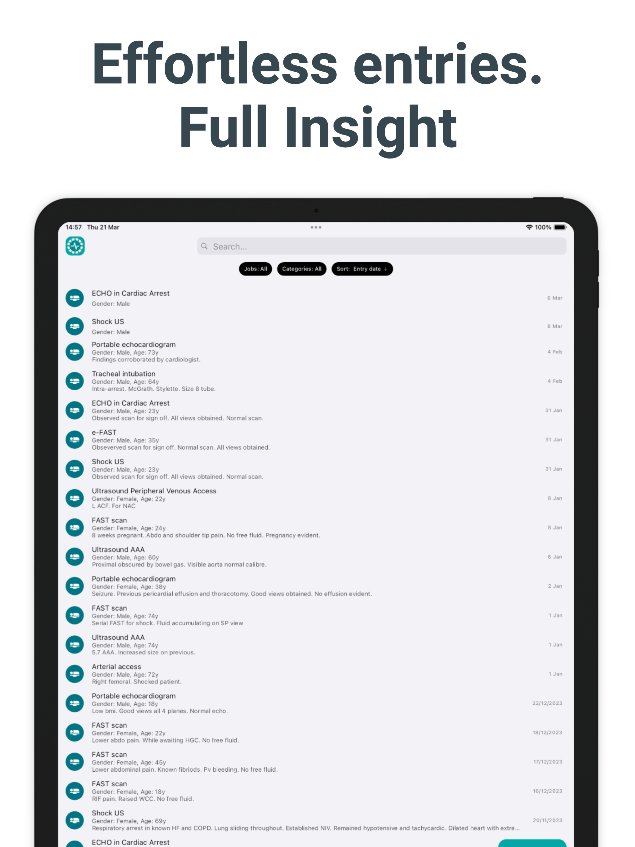 Logitbox: Medical Logbook screenshot 9