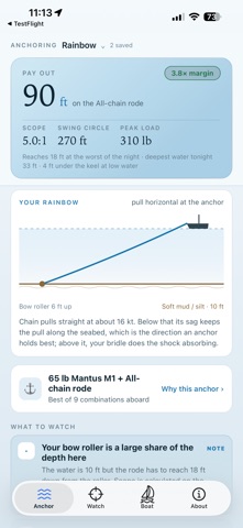 Rainbow's End Anchoring app screenshot 3
