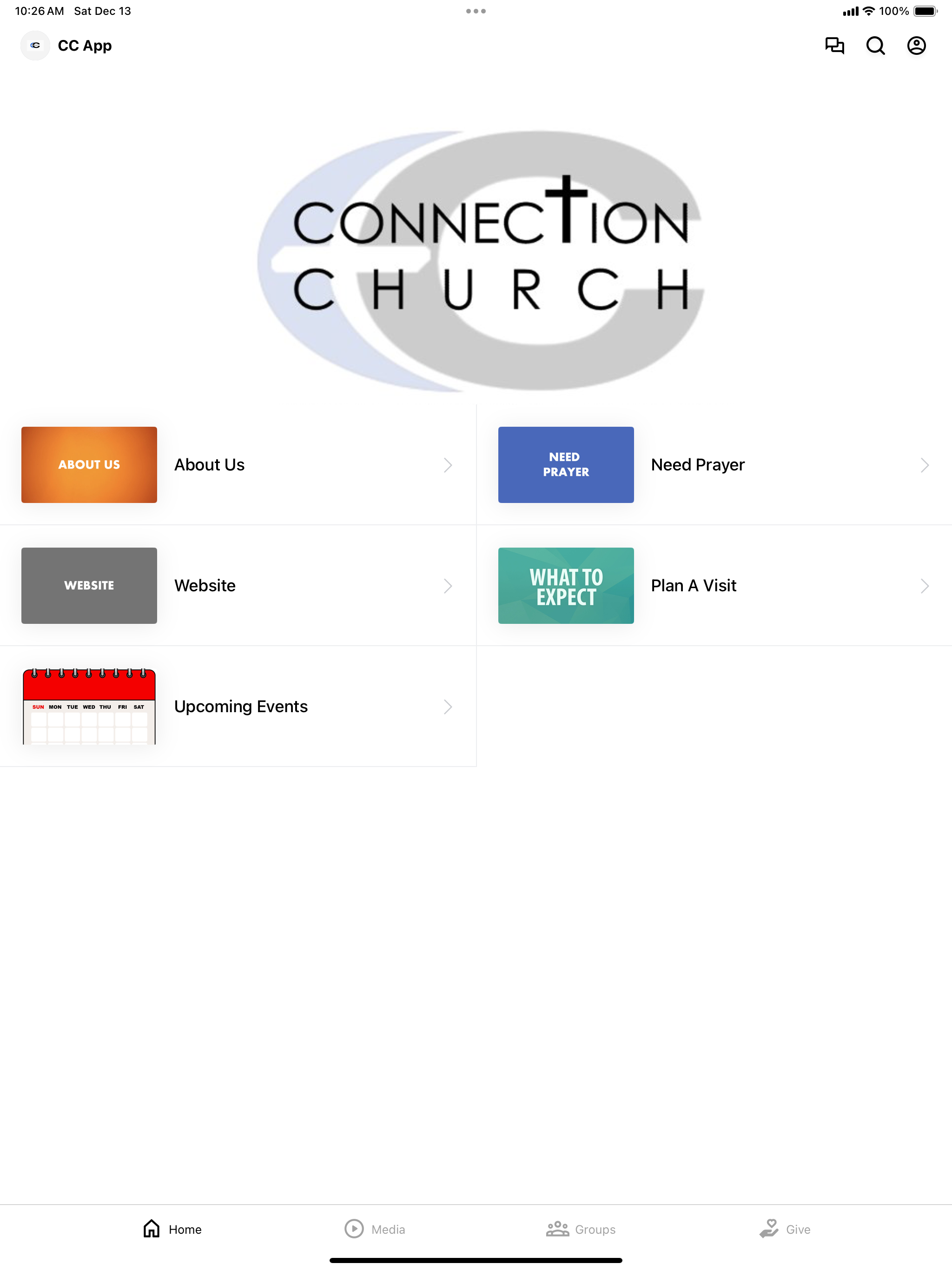 Connection Saraland Church App