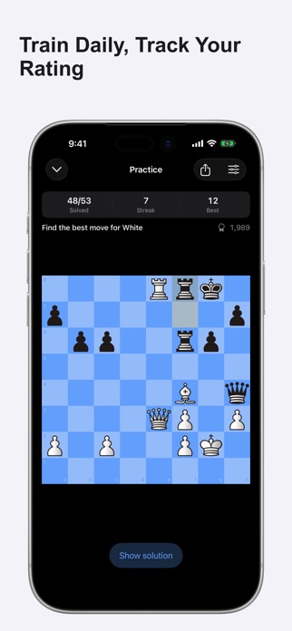 KnightMate: Chess & Puzzles screenshot 2