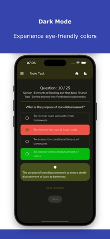 Banking and Finance Exam Test iPhone screenshot