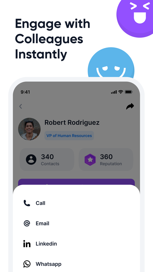 #5. Work Contacts: In-Work Network (iOS) 由: monday.com Ltd.
