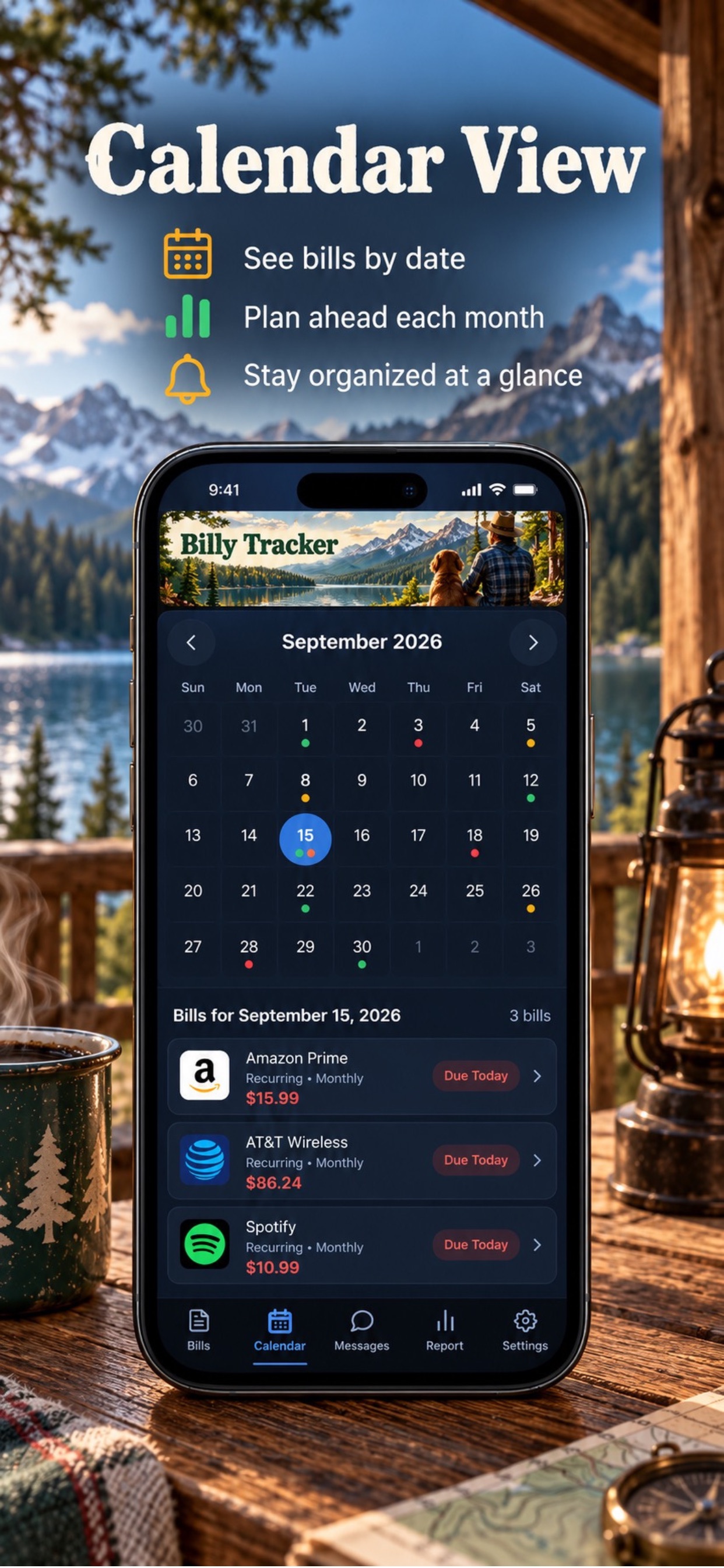 Screenshot 2 of Billy Tracker - Bill Organizer