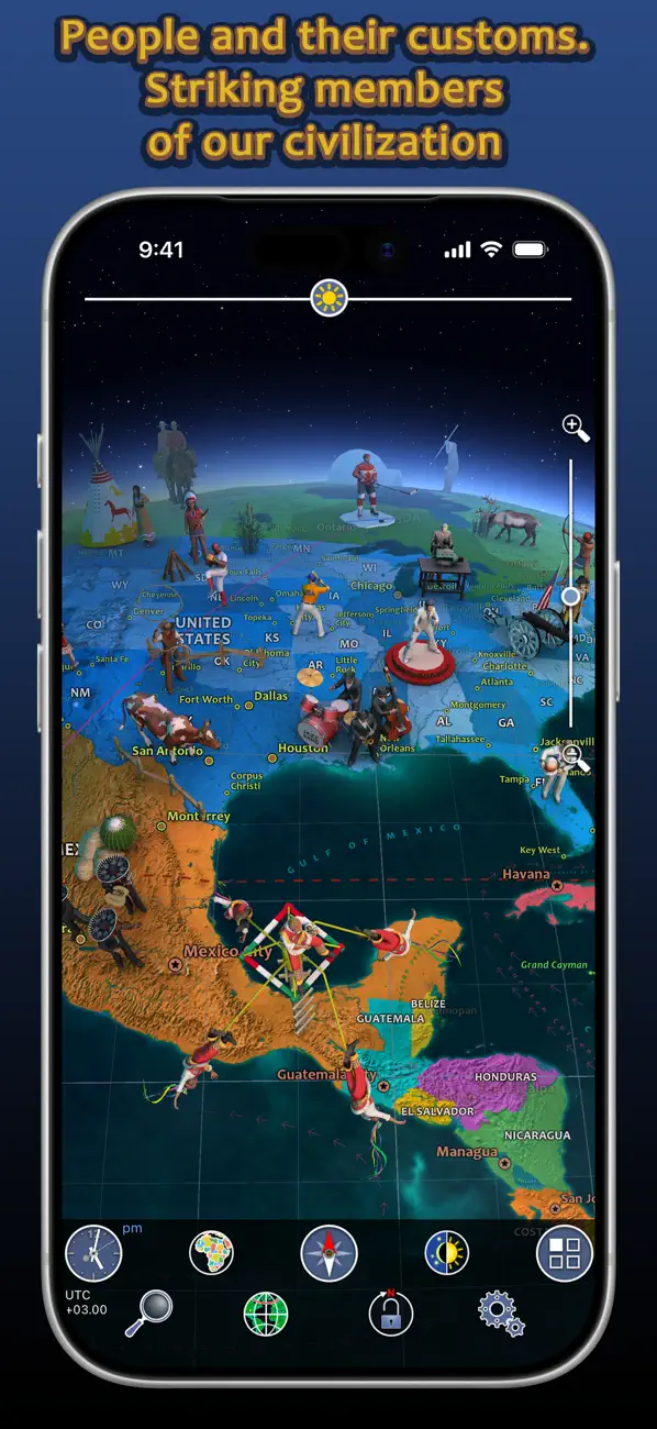 #5. Earth 3D - World Atlas (iOS) Von: 3Planesoft