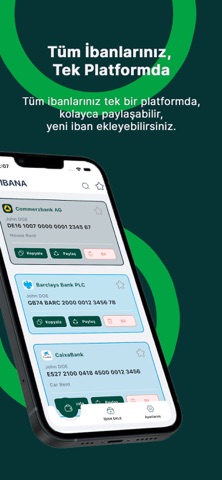 IBANA - Hızlı IBAN Paylaşımı screenshot