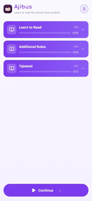 Ajibus — Learn Quran Reading screenshot 3
