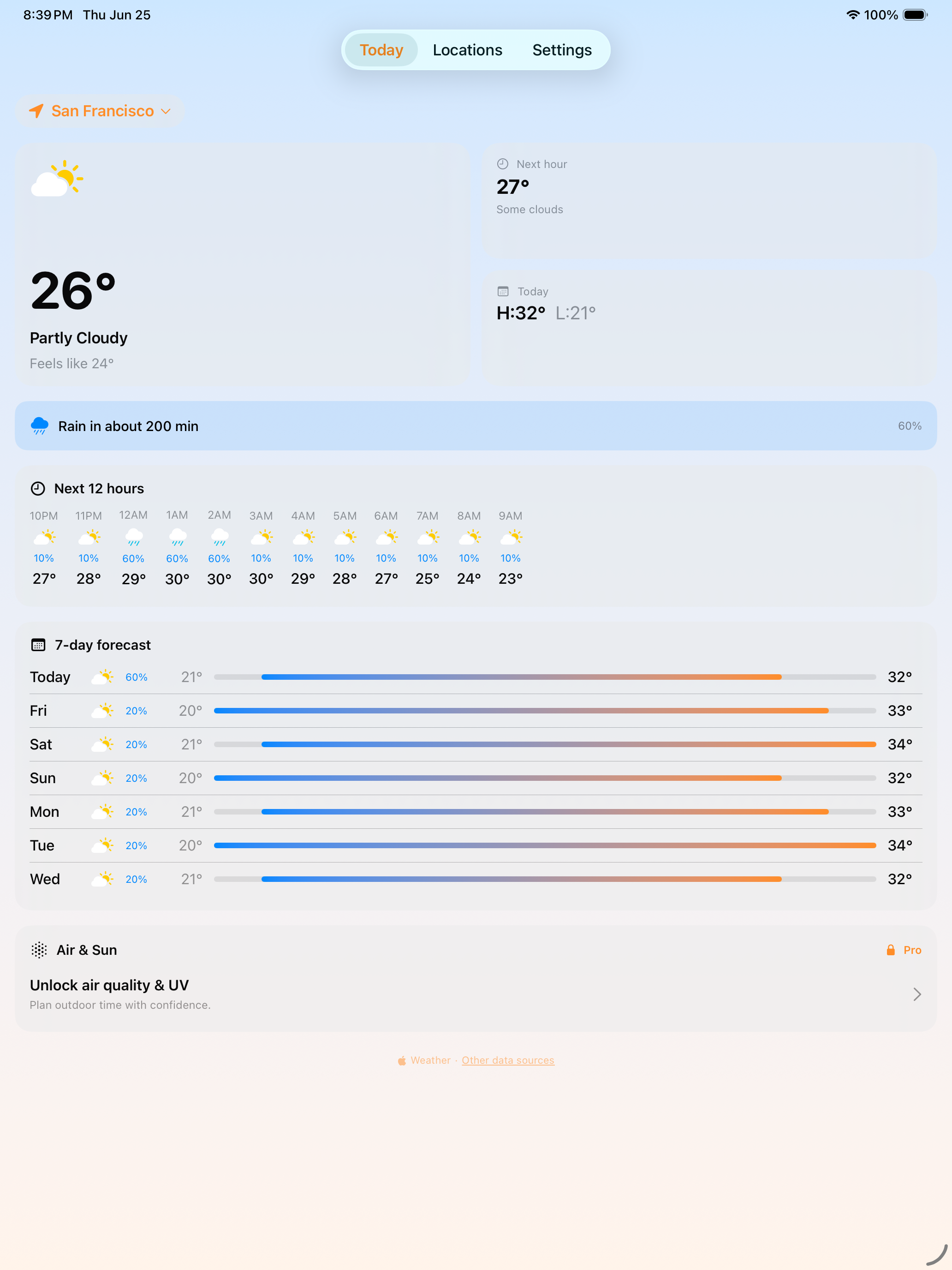 Sunkit: Weather & Radar screenshot 4