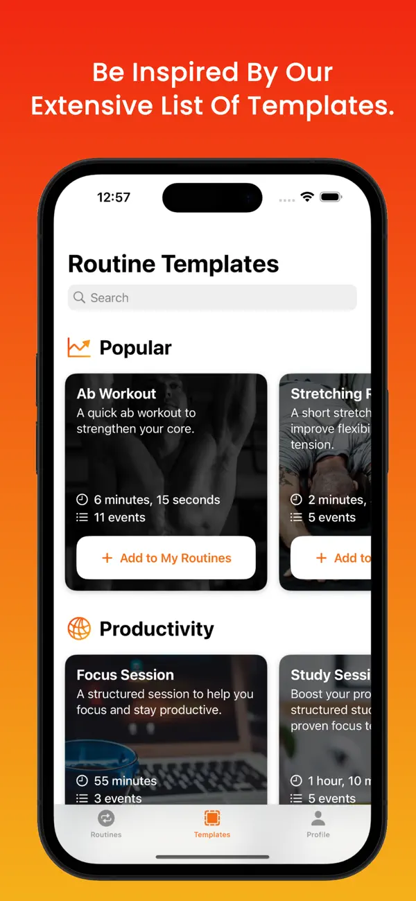 Screenshot #3 pour Mes Routines: Minuteur & Suivi