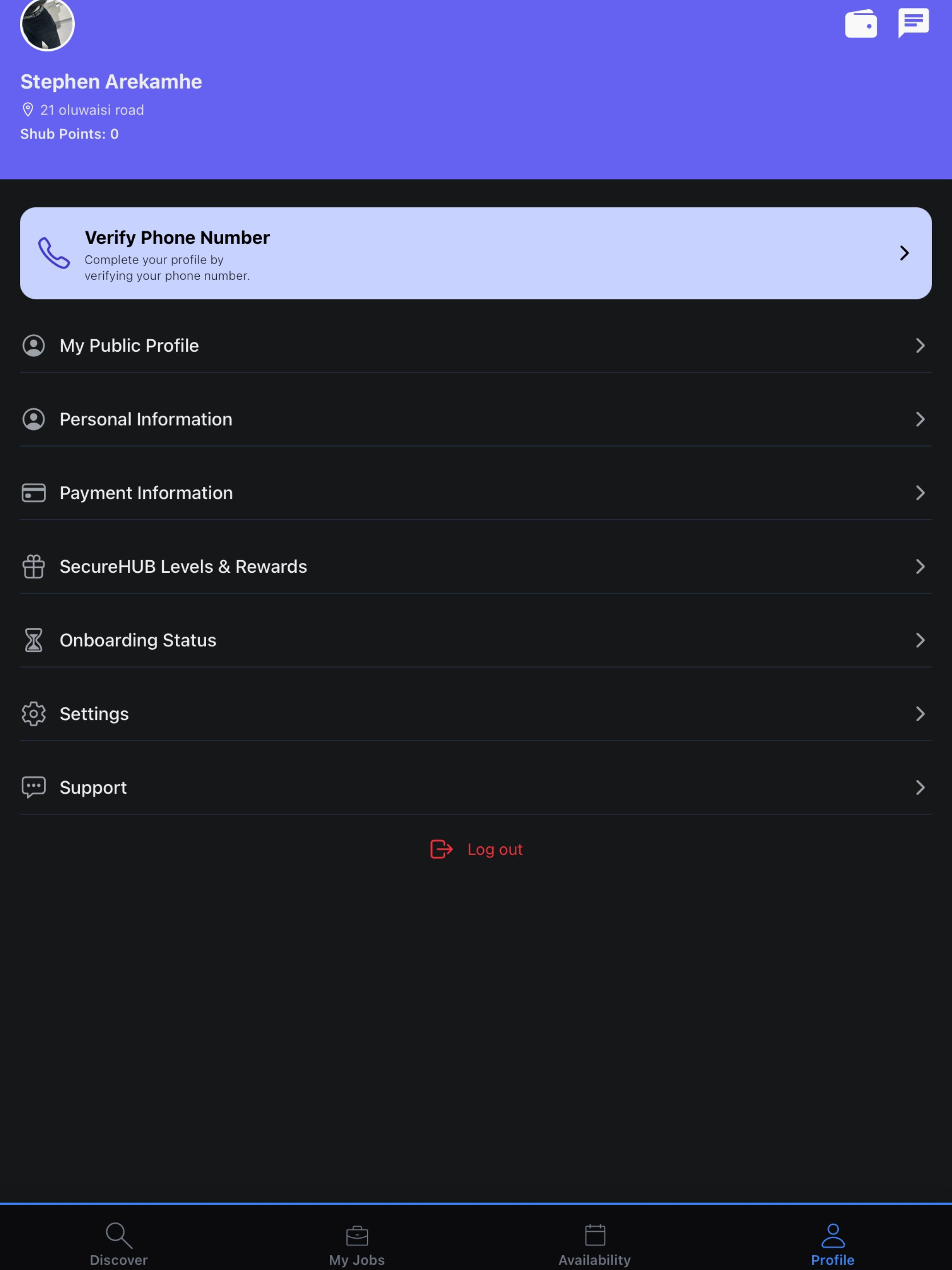 SHUB CONNECT screenshot 11