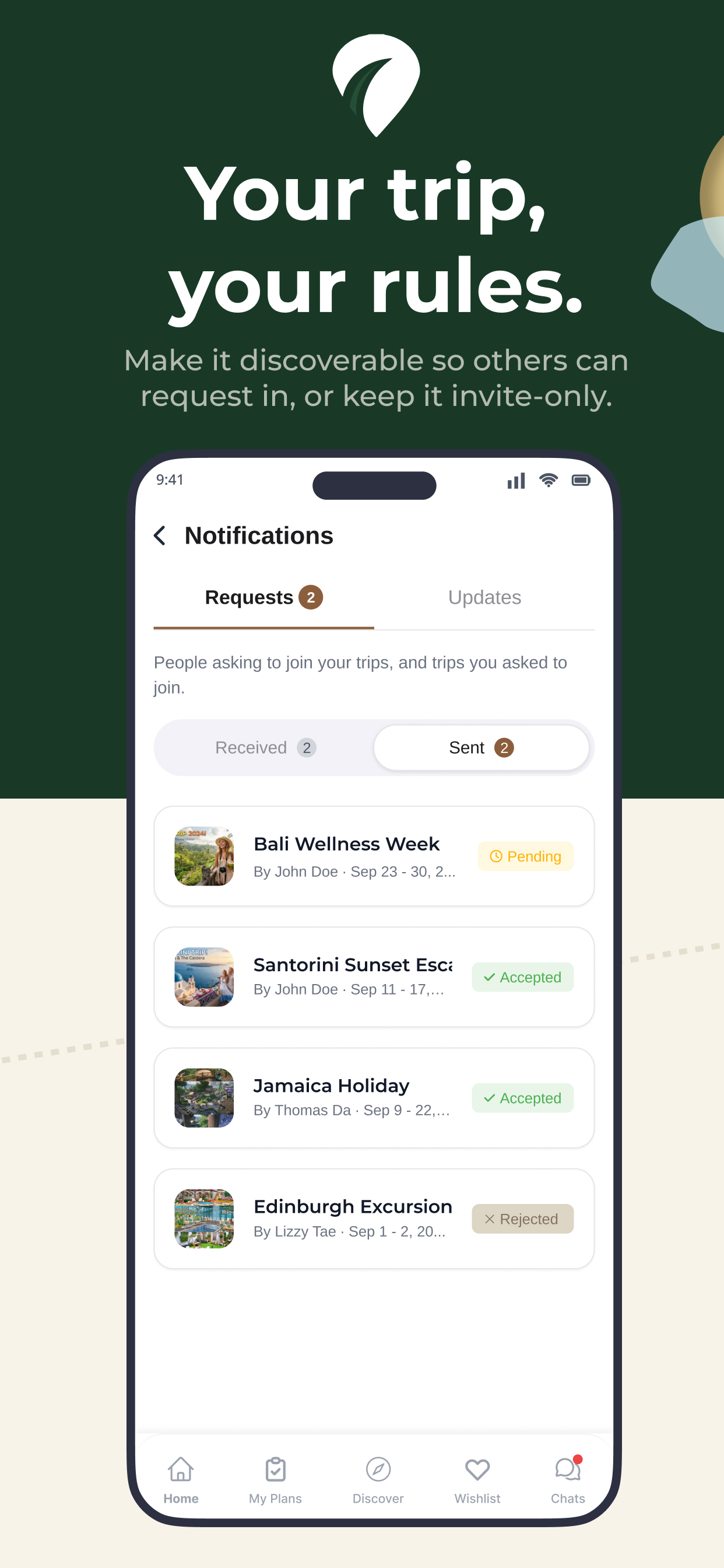 RoadPple: Organize Group Trips screenshot 4
