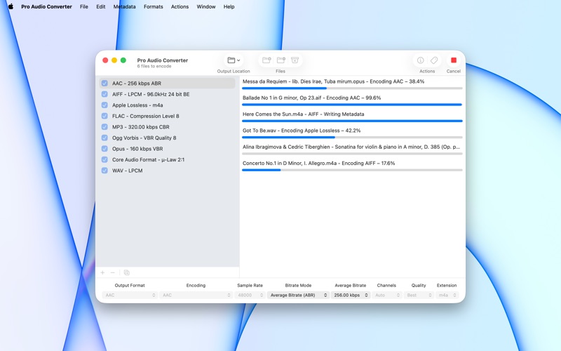 App screenshot
