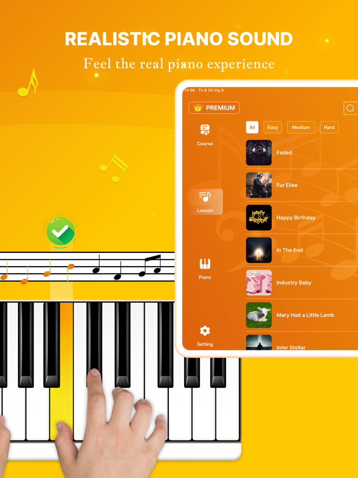 Learn Piano Fun Real Keyboard