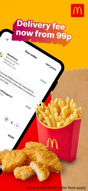McDonald’s U.K. iPhone screenshot 2