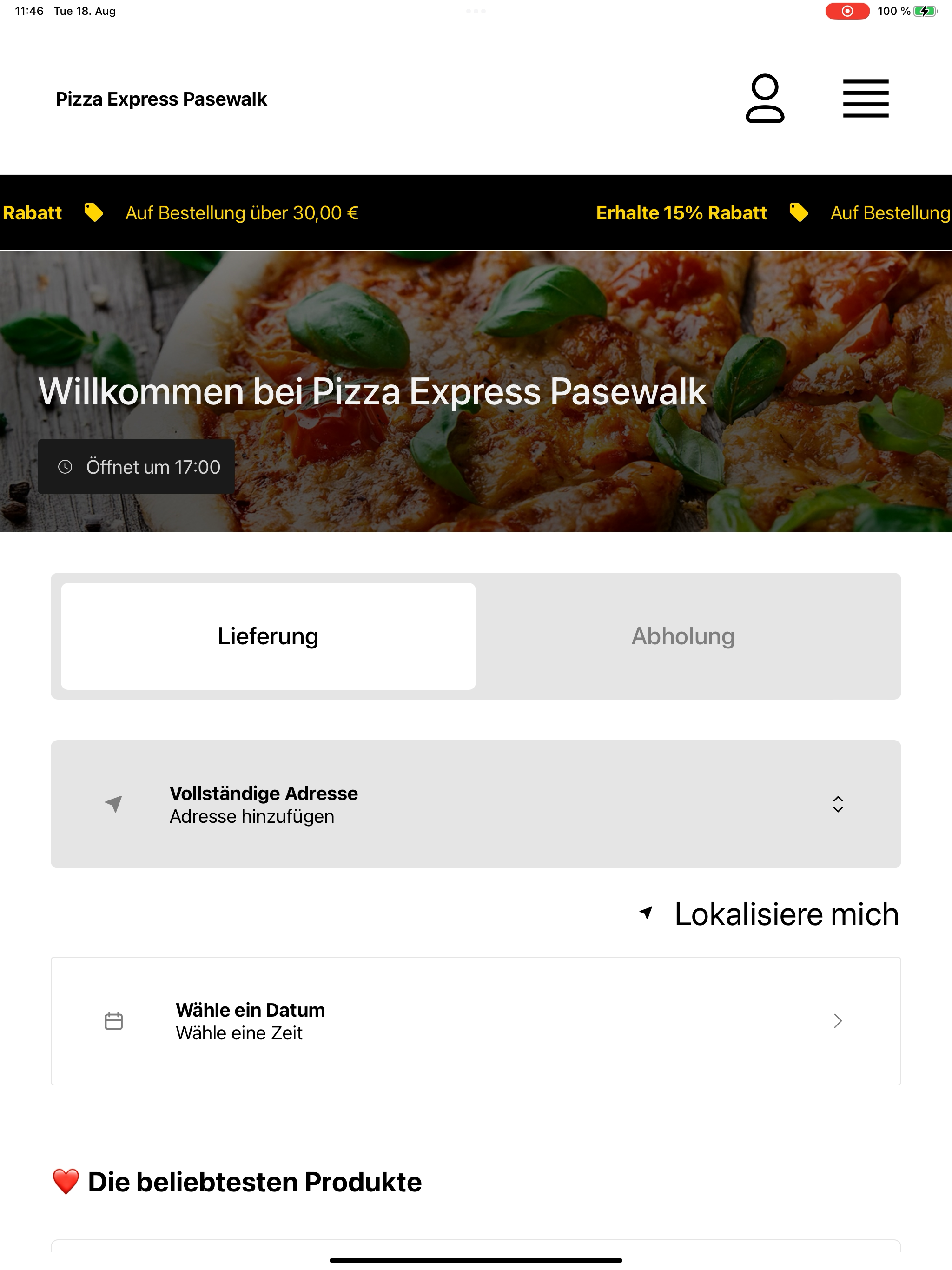 Pizza Express Pasewalk screenshot 9