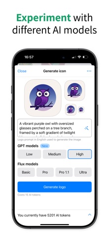 Batch - AI App Icon Maker iPhone screenshot