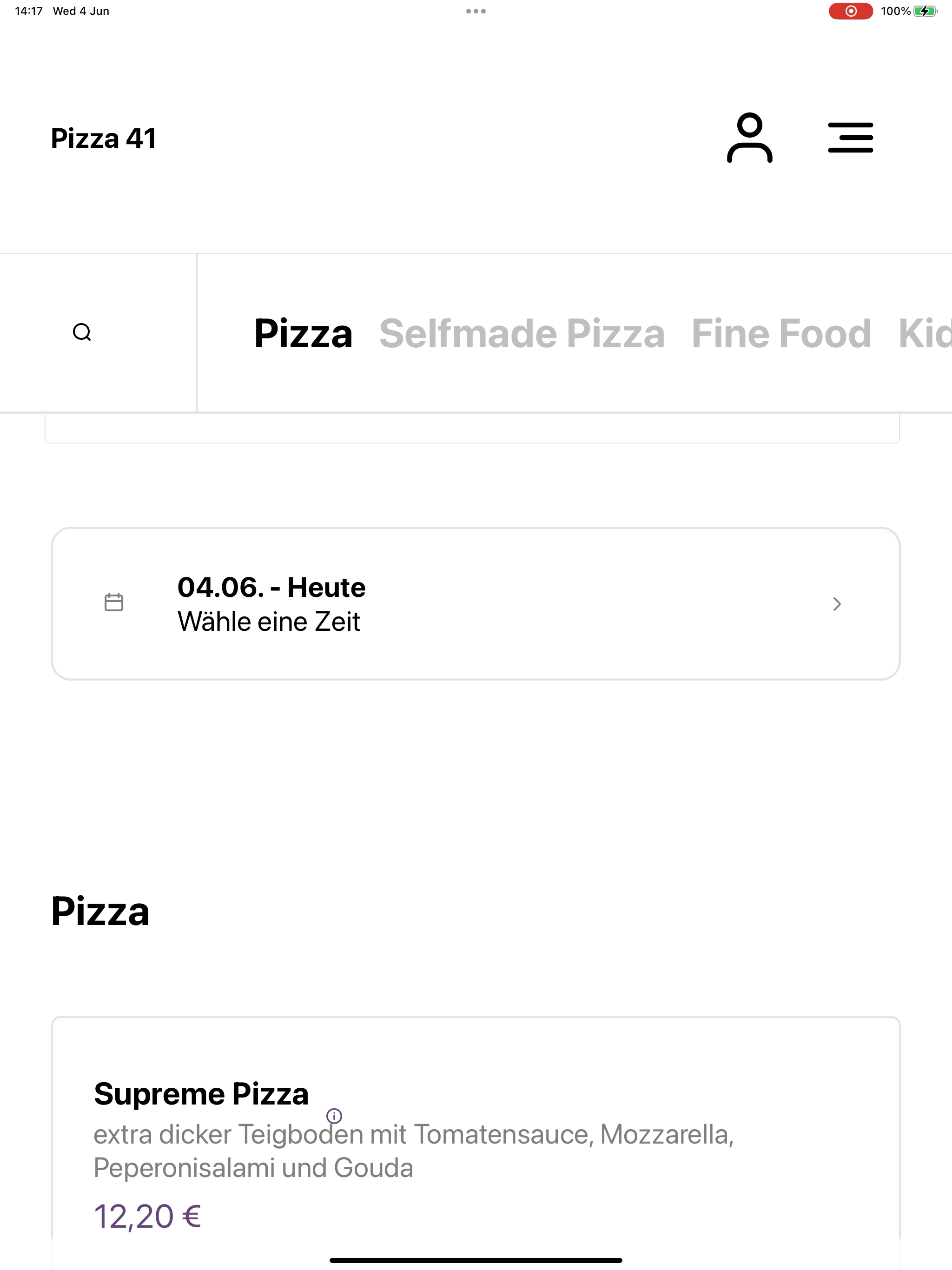Pizza 41 Bremerhaven