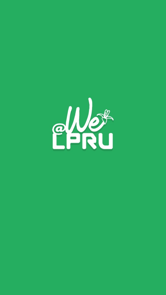 #1. We@LPRU (iOS) 由: Prawit Yancharoenkit