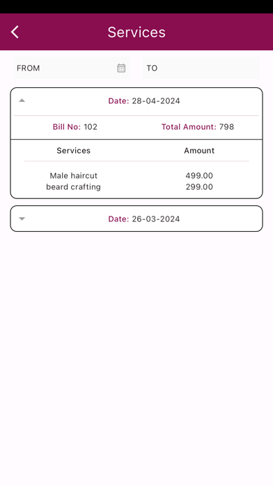 Comb Tech Customer Screenshot