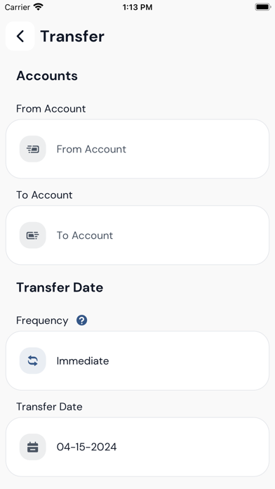 ProFed Digital Banking Screenshot