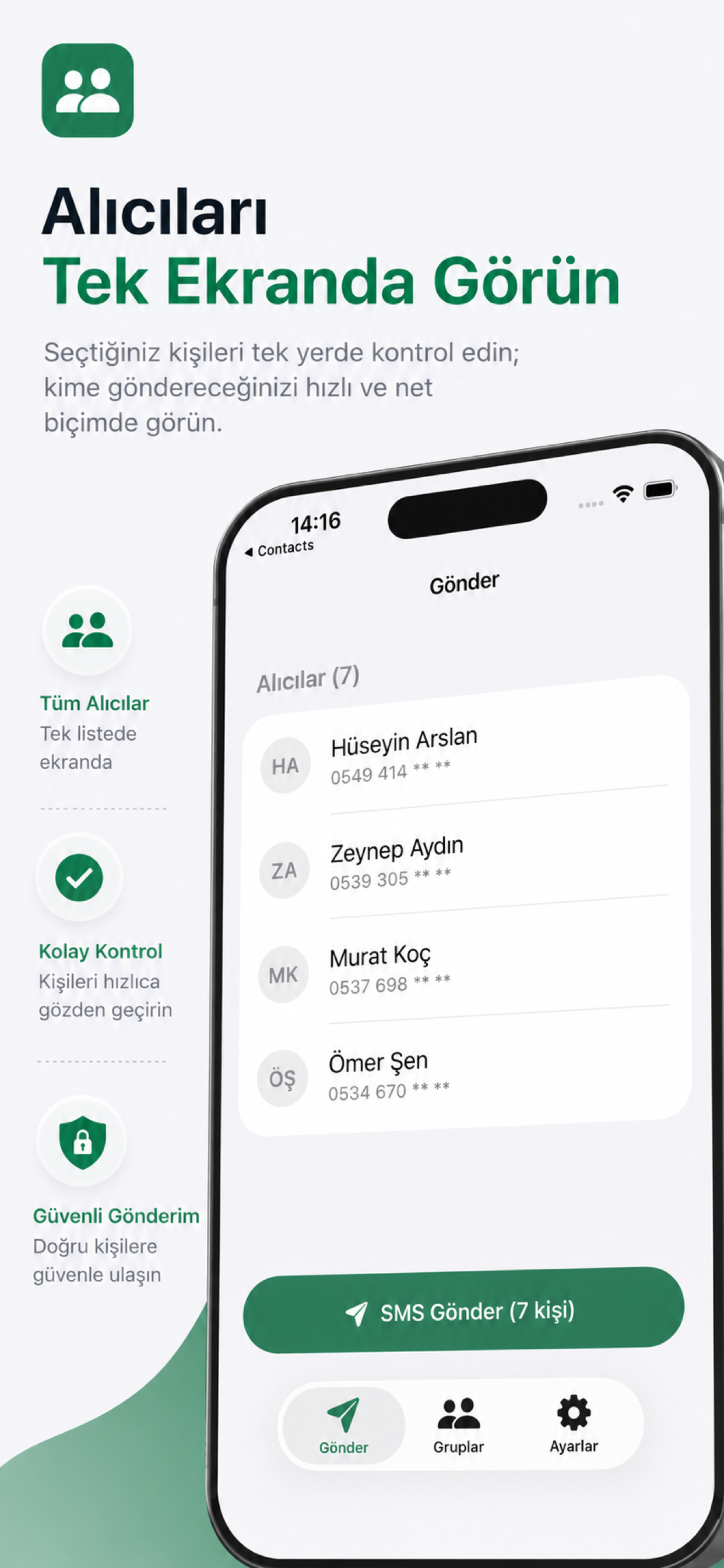 Toplu Mesaj Gönderme screenshot 7