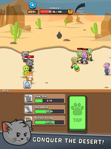 Cat Suzi: Idle Clicker iPad screenshot