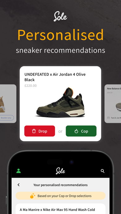 Sole Supplier - Shop Sneakers Screenshot
