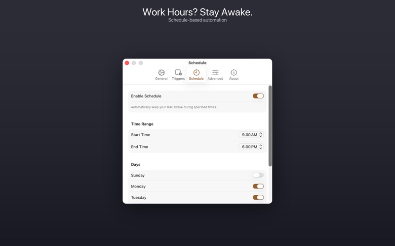 Espresso - Prevent Sleep screenshot