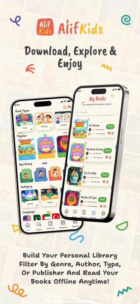 Alif Kids - Books App | MWM