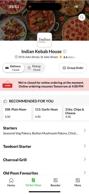 Indian Kebab House screenshot 2