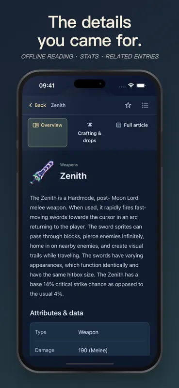 Handbook for Terraria screenshot 9 of 9