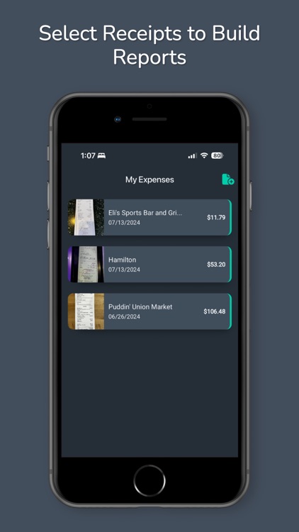 Expense It - Receipt Tracker