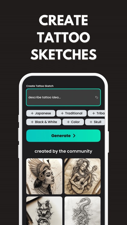 INK: AI Tattoo Generator & Art screenshot-3