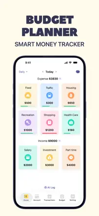 Budget appのスクリーンショット（1/10）