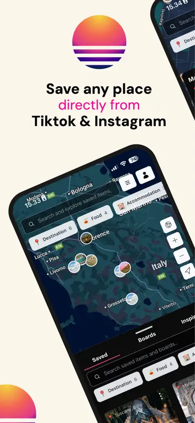 Yaay: Save Places, Plan Trips screenshot 1