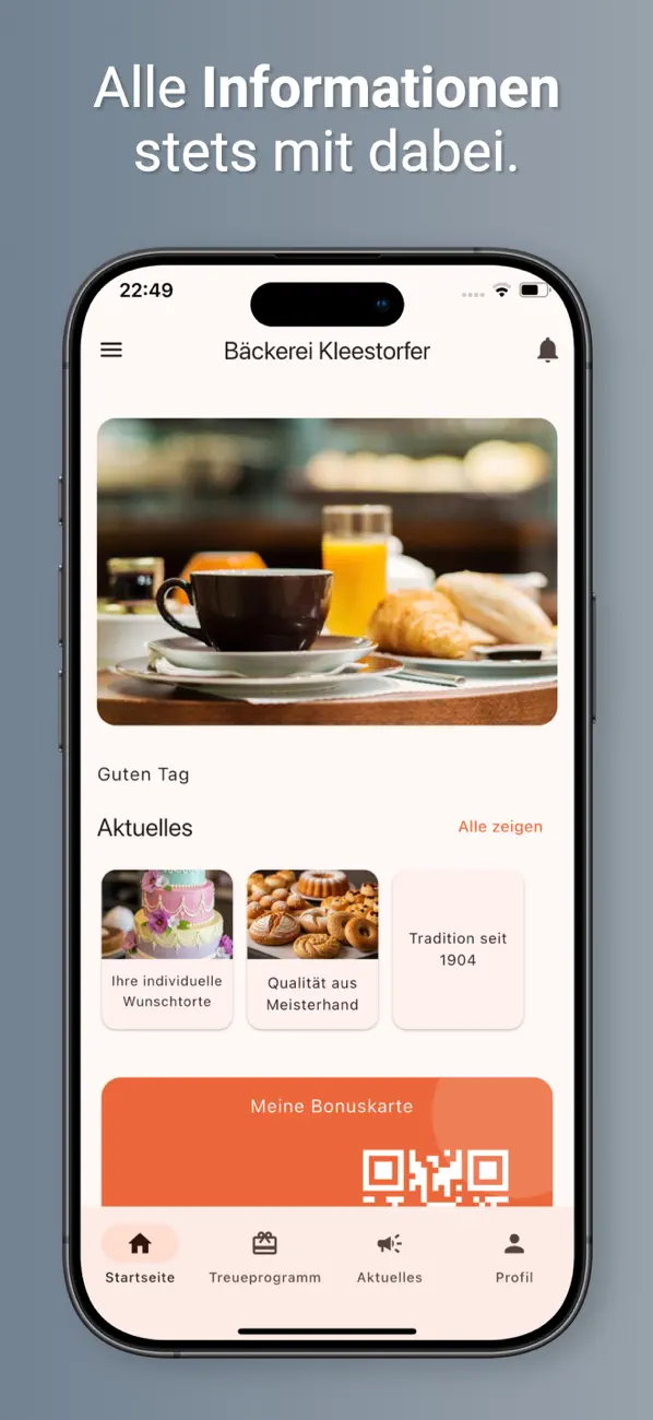 Screenshot #1 pour Bäckerei Kleestorfer