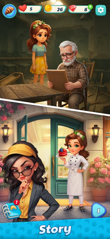 Sweet Dreams: Bakery Adventure screenshot 2