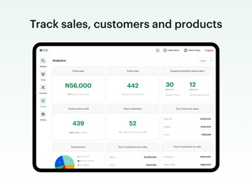 Bumpa Point of Sale (POS) iPad screenshot