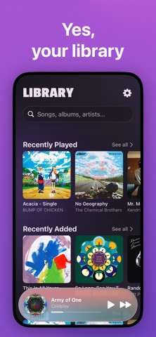 Stezza Music Player Screenshot 2 of 5