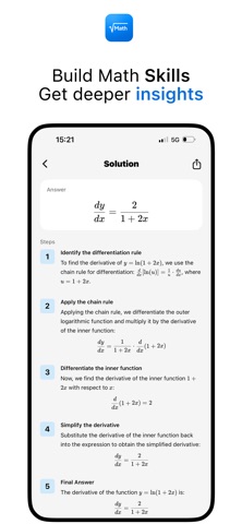 xMath- AI Math Problem Solver iPhone screenshot